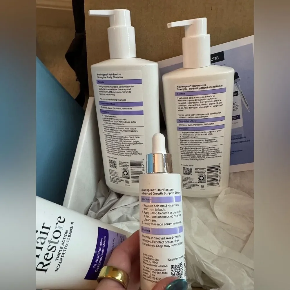Neutrogena Hair Restore Set NIB